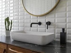Interiors of a Modern Bathroom